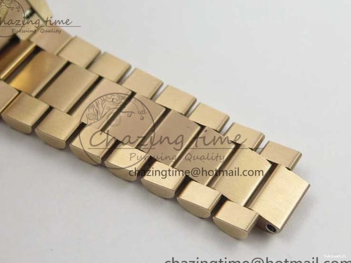 36 Day-Date Dial Edition Maker President RG 128239 Markers on Crystral RG Bp MOP Bracelet Best White 1220